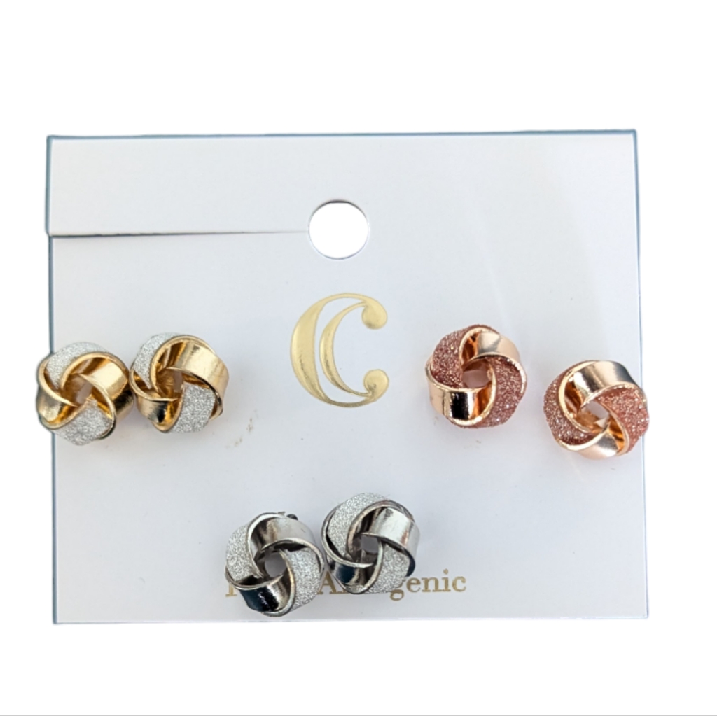 Charming Charlie Three Piece Set Earrings Nwt